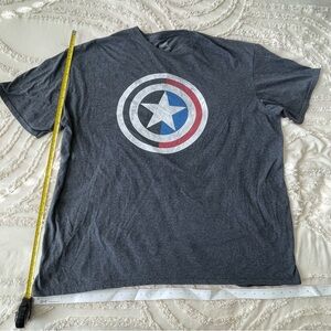 Gray Captain America civil war size 3XL